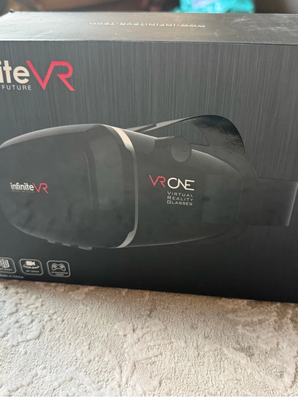InfiniteVR Black Smartphone VR Headset